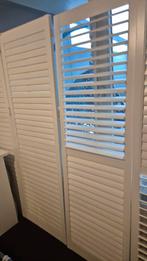 Witte Houten Shutters, Huis en Inrichting, Gebruikt, Wit, Modern, 150 tot 200 cm