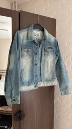 Vingino spijkerjas mt 158, Kinderen en Baby's, Kinderkleding | Maat 158, Ophalen of Verzenden, Zo goed als nieuw, Vingino, Jongen