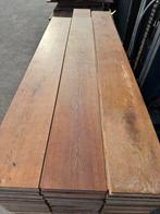 Eiken vloer 45m2 multivloer 22cm breed 2,5cm dik toplaag 8mm, Ophalen, Gebruikt, Onbekend, 10 m² of meer