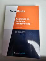 Boom Basics Naamloze en besloten vennootschap, Boeken, Studieboeken en Cursussen, Nieuw, Ophalen of Verzenden, J.J.A. Hamers; C.A. Schwarz