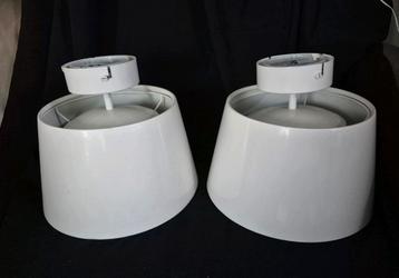 2x KULLA T0161 IKEA WIT PLAFONDLAMP  beschikbaar voor biedingen