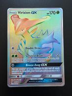 Virizion GX (LOT 217) - Near Mint - Lost Thunder, Ophalen of Verzenden, Zo goed als nieuw, Losse kaart, Foil