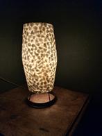 Design Schelpenlamp tafellamp .Den haag wit, Vintage design, Ophalen of Verzenden, Zo goed als nieuw, Minder dan 50 cm