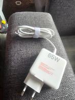 65Watt Oplader voor Chromebooks, Telecommunicatie, Mobiele telefoons | Telefoon-opladers, Ophalen of Verzenden, Zo goed als nieuw