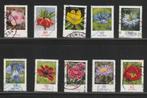 Duitsland Bloemen Kavel nr. 2, Postzegels en Munten, Postzegels | Thematische zegels, Dier of Natuur, Verzenden, Gestempeld