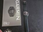 Garmijn Venu 2 Te koop, goed werkend!, Sieraden, Tassen en Uiterlijk, Smartwatches, Zwart, Garmin venu, Ophalen of Verzenden, Zo goed als nieuw