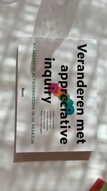 Jeannette de Haan - Veranderen met appreciative inquiry beschikbaar voor biedingen