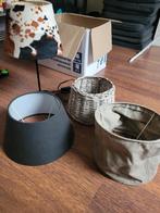 Verschillende lampenkappen.  Gratis af te halen, Huis en Inrichting, Lampen | Lampenkappen, Ophalen, Zo goed als nieuw, Rond, Minder dan 25 cm