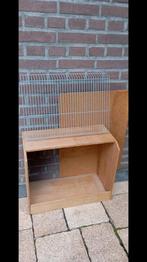 Tentoonstelling kooi, bouwpakket.., Ophalen of Verzenden, Zo goed als nieuw, Hout, Vogelkooi