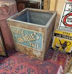 Van Nelle Koffie en Thee oude winkel reclame winkelblik, Ophalen, Zo goed als nieuw, Reclamebord