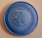 Defecte 2 Euro Munt - Willem-Alexander en Beatrix, Postzegels en Munten, Munten | Nederland, Ophalen of Verzenden, Koningin Beatrix