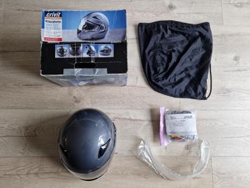 Klaphelm motor met zonnevizier (M 57-58 cm) beschikbaar voor biedingen