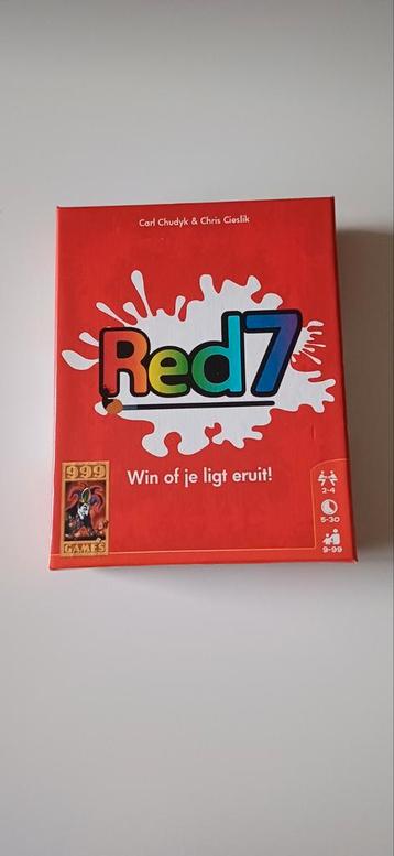 RED7 kaartspel beschikbaar voor biedingen