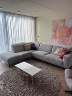 Hoekbank Montel beige, Ophalen, Gebruikt, Stof