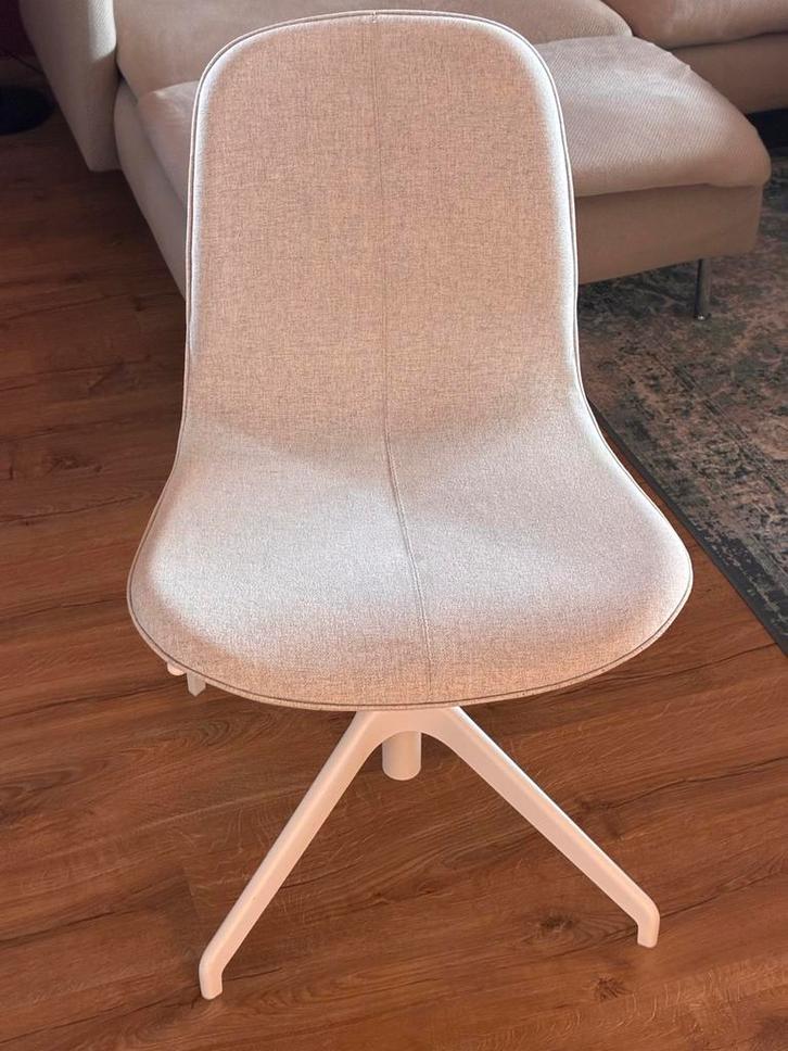 IKEA LANGFJÄLL bureaustoel (topconditie), Huis en Inrichting, Stoelen, Zo goed als nieuw, Eén, Metaal, Wit, Ophalen