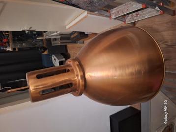 Industriële lamp met koperen look beschikbaar voor biedingen