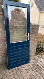 Houten deur 82,5 x 201, Ophalen, Gebruikt, 80 tot 100 cm, Buitendeur