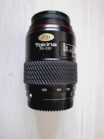 Minolta 35 – 70 mm en Tokina 70 – 210 zoomlens beschikbaar voor biedingen