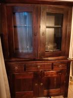 Grote 2-delige kast, 210cm hoog, 150cm breed, Huis en Inrichting, Kasten | Buffetkasten, Gebruikt, 100 tot 150 cm, Met deur(en)