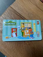 Sesamstraat kleurpotloden in blik, Ophalen, Gebruikt, Potlood of Stift