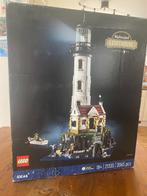 Lego 21335 Gemotoriseerde Vuurtoren, Kinderen en Baby's, Speelgoed | Duplo en Lego, Ophalen of Verzenden, Zo goed als nieuw, Complete set