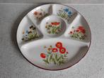Bord 23 cm. Fondue, Barbeque of Gourmet Wild Flowers, Huis en Inrichting, Keramiek, Ophalen of Verzenden, Zo goed als nieuw, Bord(en)