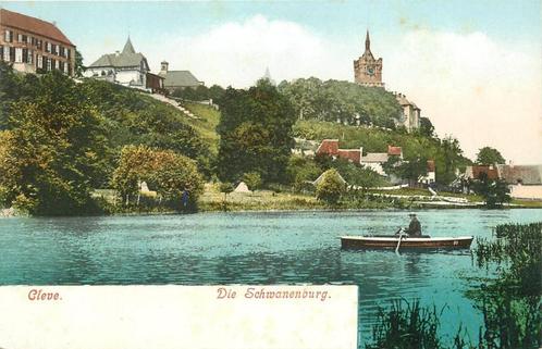 (379-142-033) Kleve Die Schwanenburg, Verzamelen, Ansichtkaarten | Buitenland, Duitsland, Verzenden