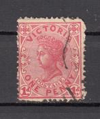 Victoria eng kol met koningin Victoria rood one penny, Postzegels en Munten, Postzegels | Oceanië, Verzenden, Gestempeld