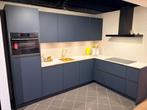 Showroomkeuken Empoli, Huis en Inrichting, Keuken | Complete keukens, Ophalen, Blauw, Hoekkeuken, Zo goed als nieuw