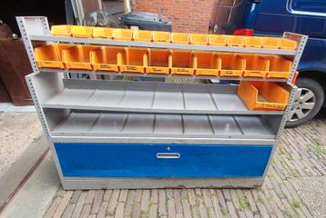 Bedrijfswageninrichting set complete inrichting beschikbaar voor biedingen