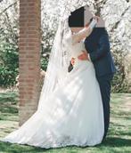 Trouwjurk maat 36, Ophalen of Verzenden, Zo goed als nieuw, Wit, Trouwjurk