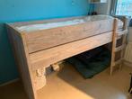 Steigerhouten halfhoogslaper met/zonder matras, Ophalen, Gebruikt, Halfhoogslaper