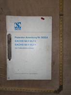 Sachs 50/3 50/4 werkplaats handboek, Ophalen of Verzenden, Gebruikt