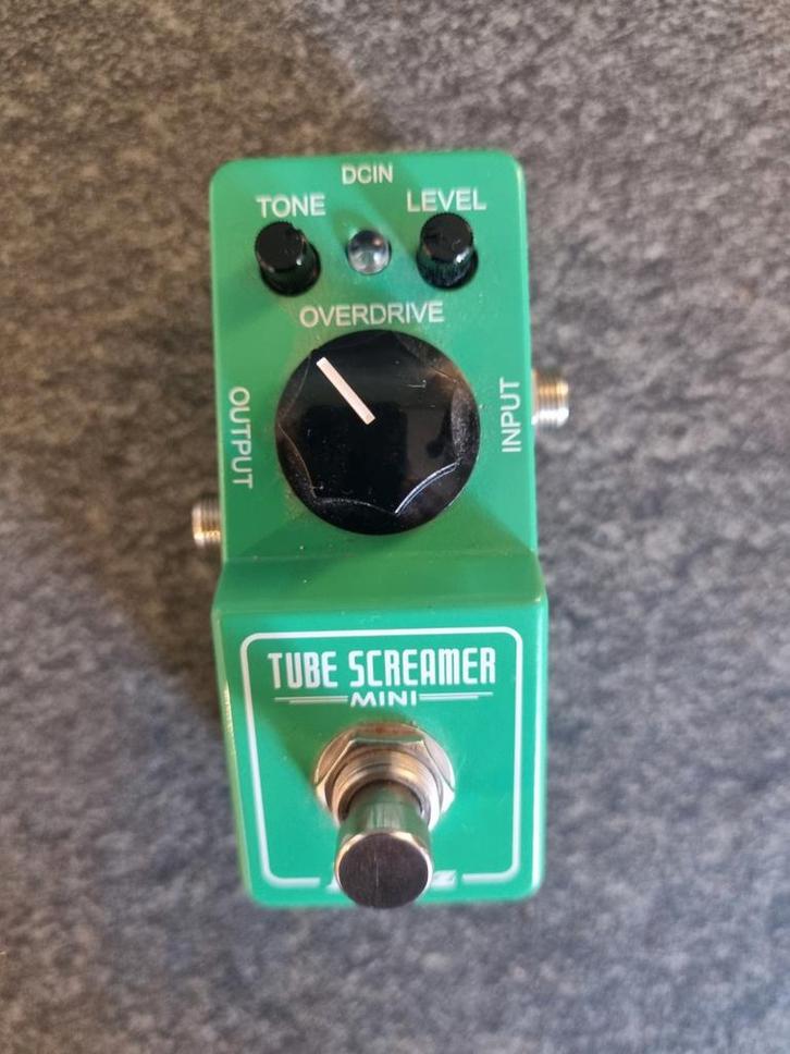 Ibanez Tube Screamer Mini - Overdrive Pedaal, Muziek en Instrumenten, Effecten, Zo goed als nieuw, Distortion, Overdrive of Fuzz