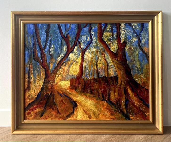 Taal van bomen door Arna Loonstra, Antiek en Kunst, Kunst | Schilderijen | Modern, Ophalen