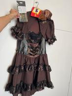Bruine steampunk jurk - Dames, Carnaval, Maat 42/44 (L), Ophalen of Verzenden, Zo goed als nieuw