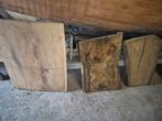 Rest partij Eiken schaal delen., Doe-het-zelf en Verbouw, Hout en Planken, Ophalen, Eiken, Zo goed als nieuw, Plank