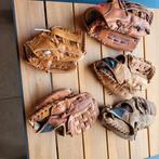 5 Honkbal handschoenen en 8 ballen, Ophalen of Verzenden, Gebruikt, Handschoen