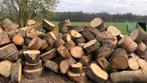 Brandhout kachelhout aan schijven, Tuin en Terras, Haardhout, Eikenhout, Stammen, Ophalen, 6 m³ of meer