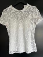 Wit T-shirt maat S, Wit, Ophalen of Verzenden, Zo goed als nieuw, Korte mouw