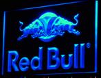 Red bull neon bord reclamebord lamp mancave LED *blauw* #1, Ophalen of Verzenden, Nieuw, Lichtbak of (neon) lamp