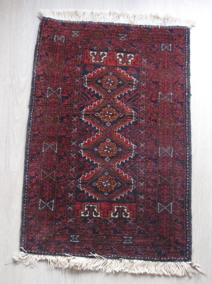 Perzisch of Oosters tapijt Belouche, Huis en Inrichting, Stoffering | Tapijten en Kleden, Gebruikt, 50 tot 100 cm, 50 tot 100 cm