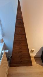 Teakhouten ladenkastje met 7 laden, Huis en Inrichting, Kasten | Ladekasten, Ophalen, Gebruikt, 5 laden of meer, Teakhout