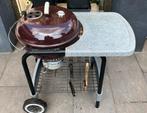 Nette Weber barbecue, 47 cm., verrijdbaar met tafel., Tuin en Terras, Houtskoolbarbecues, Ophalen, Gebruikt, WEBER