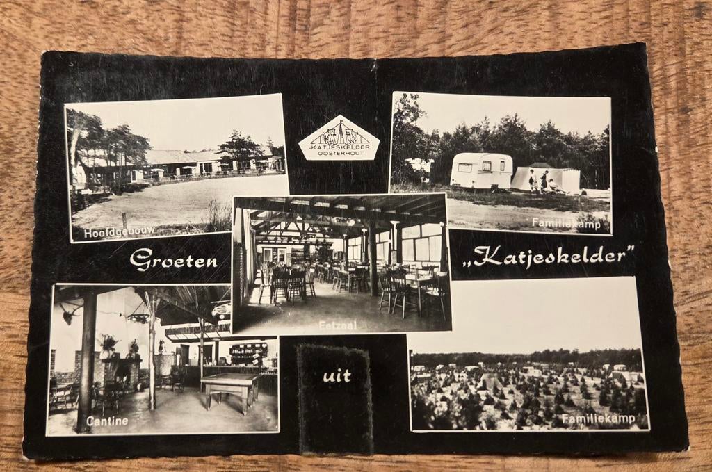 Groeten uit Katjeskelder, Verzamelen, Ansichtkaarten | Nederland, Noord-Brabant, 1940 tot 1960, Verzenden
