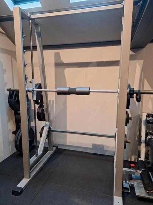 Smithmachine komt uit sportschool, Sport en Fitness, Fitnessapparatuur, Gebruikt, Metaal, Ophalen