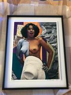 Mickalene Thomas gesigneerde print en boek, Ophalen