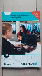 Leren programmeren met Python. Ict., Ophalen of Verzenden, Zo goed als nieuw