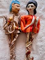 10 Wajang/ Wayangpoppen Java Javaans Javaanse Indonesië, Antiek en Kunst, Ophalen of Verzenden