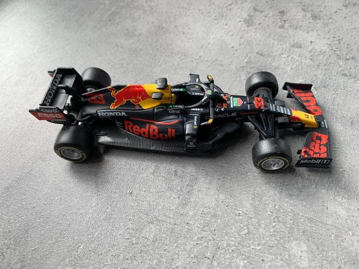 Max Verstappen editie 42 1:43 Australian GP 2021 RB16B, Hobby en Vrije tijd, Modelauto's | 1:24, Nieuw, Bburago, Verzenden